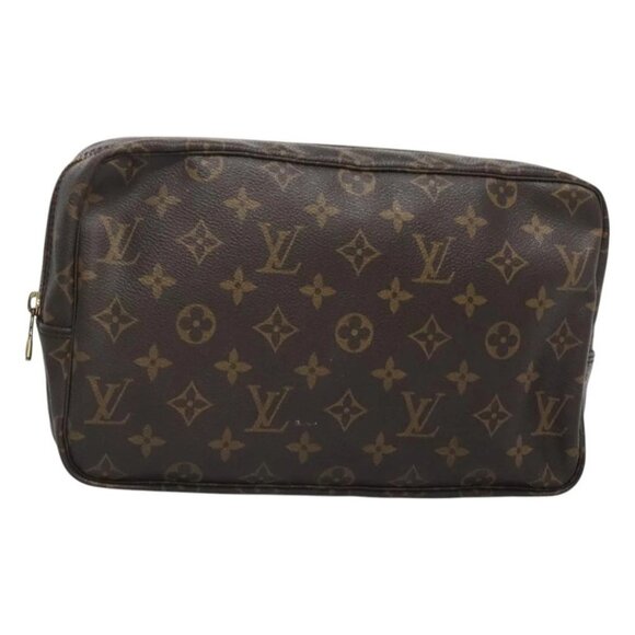 Louis Vuitton Handbags - LOUIS VUITTON Monogram Trousse Toilette 28 Clutch Bag M47522 LV Auth 126851
